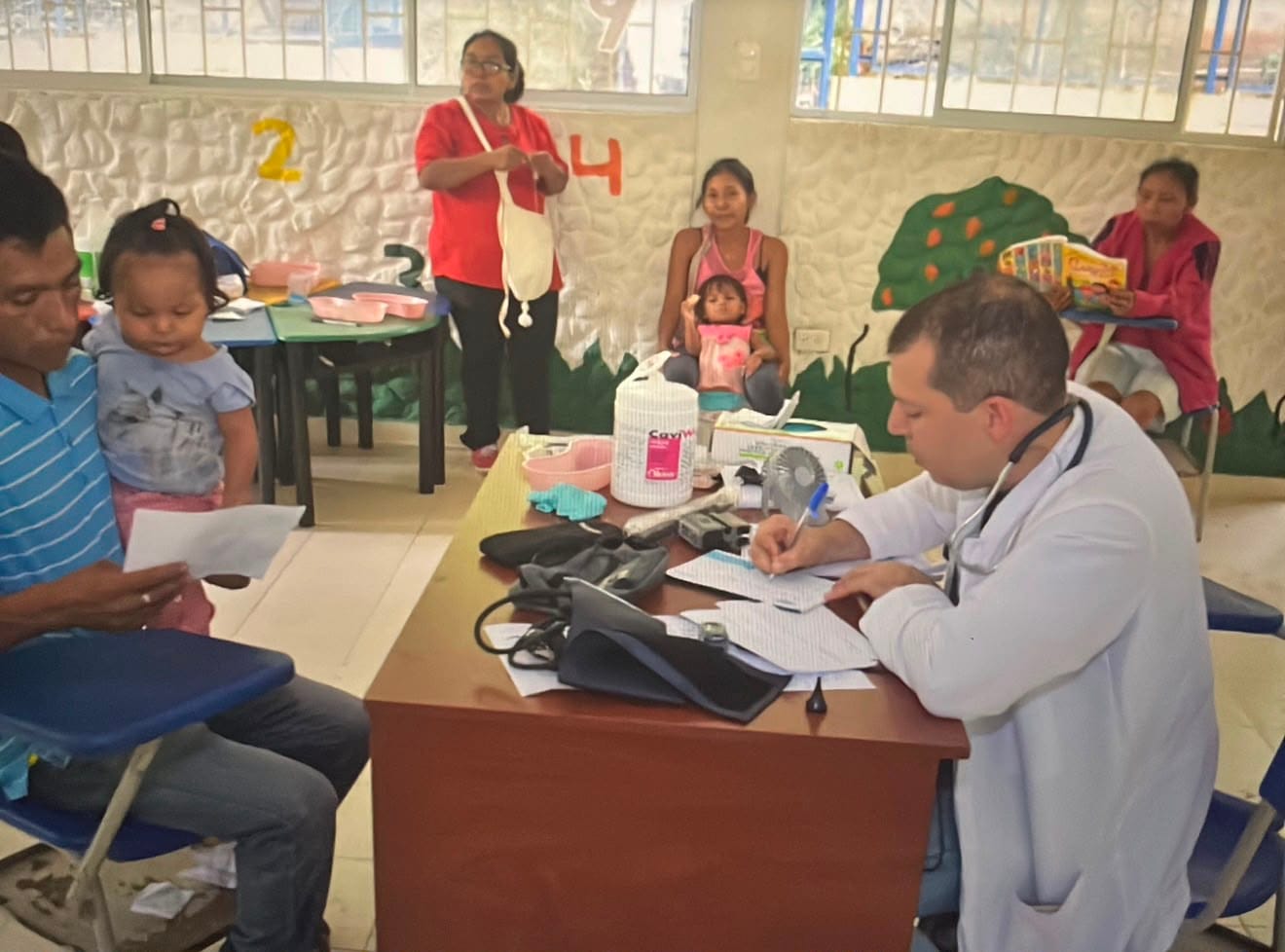 Acompañamiento a comunidades vulnerables en Colombia